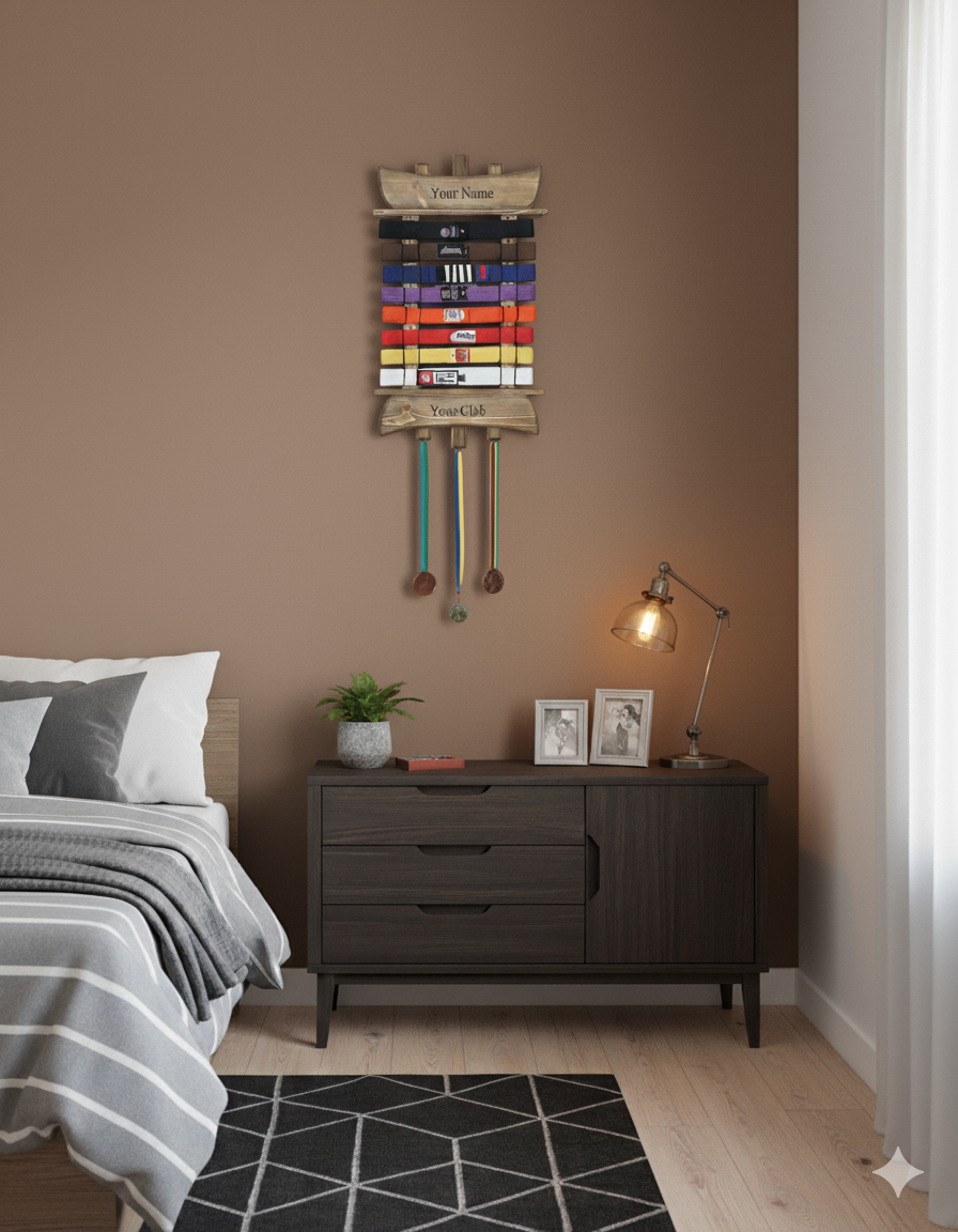 Wooden Belt Ladder