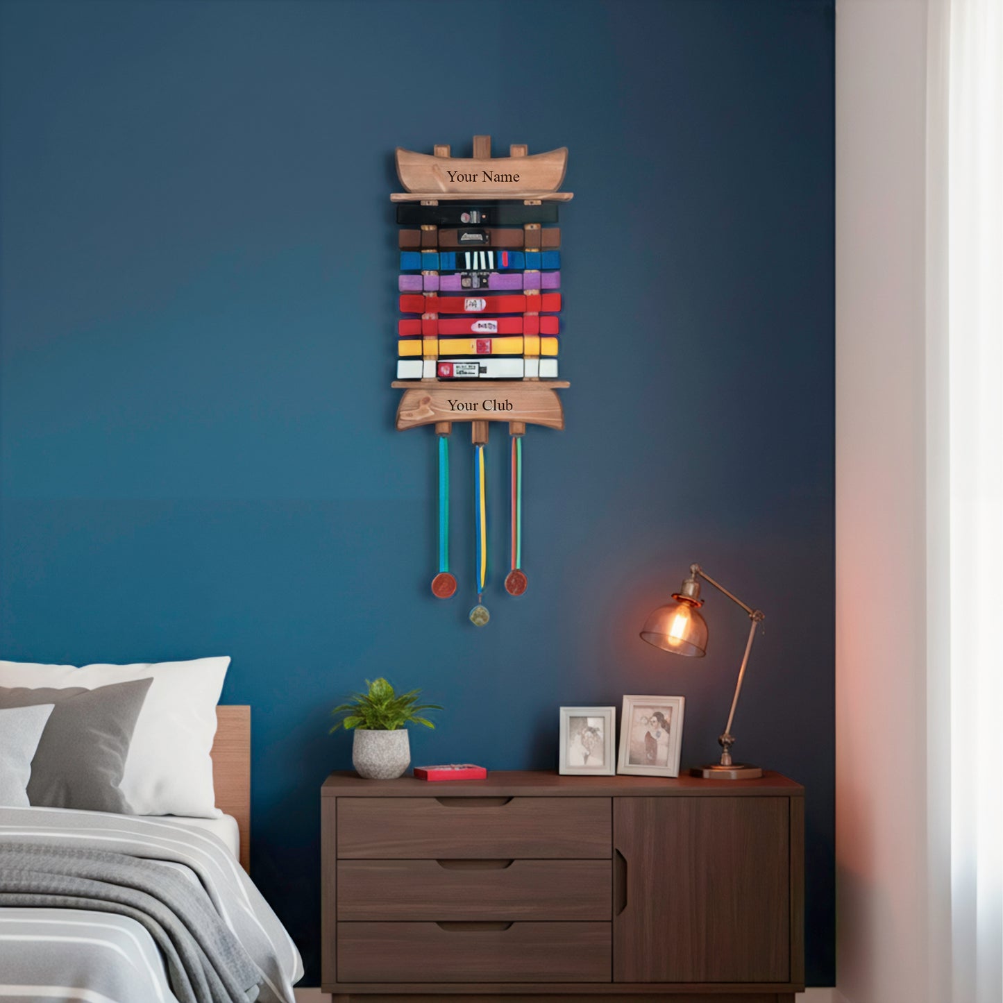 Wooden Belt Ladder