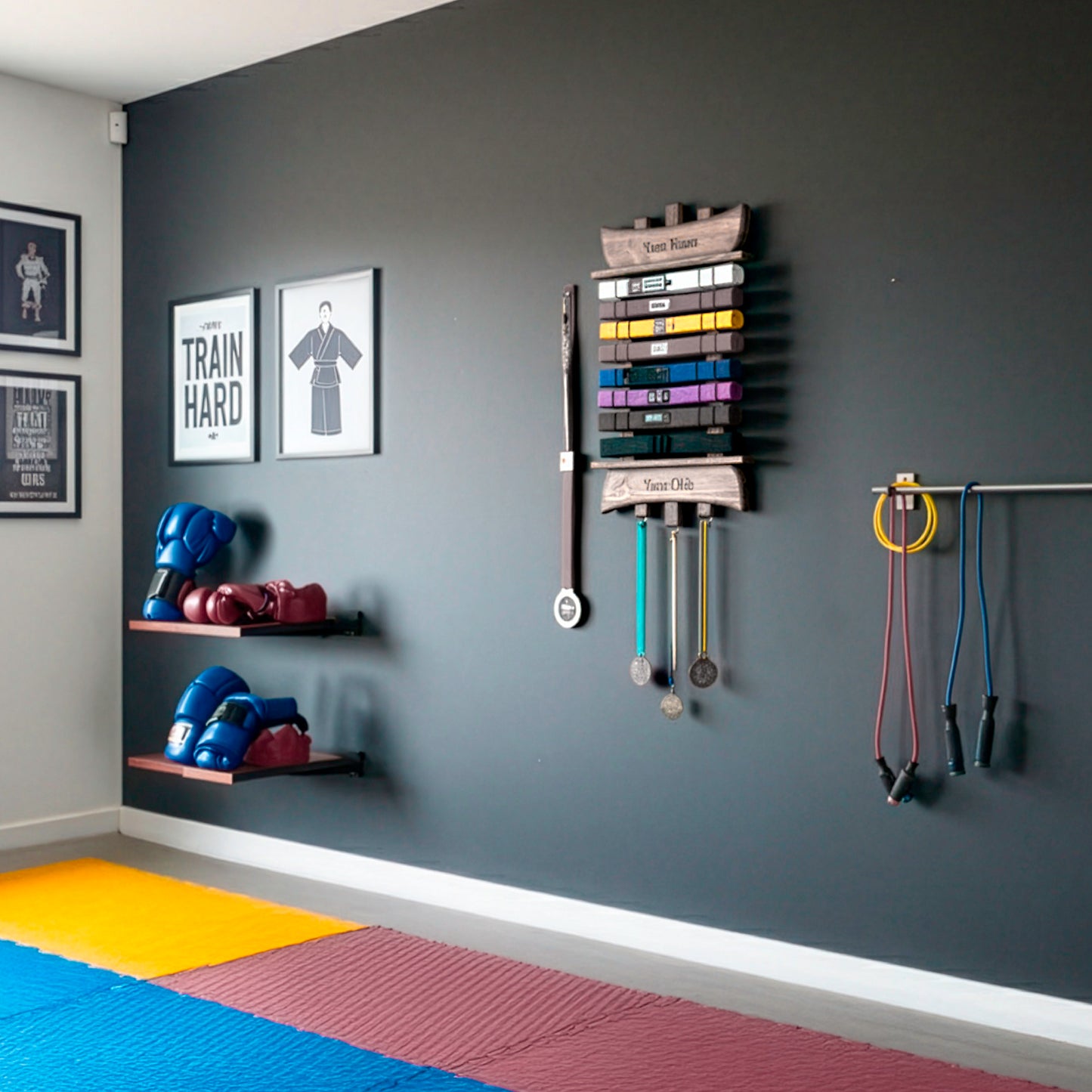Wooden Belt Ladder
